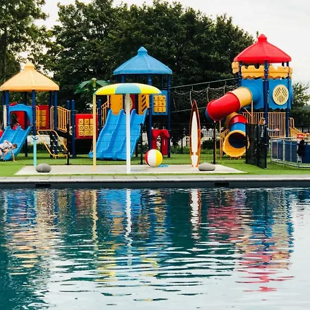 Luxchalet #vaju Lathum# Am See, Strand, Pool, Nationalpark Vakantiehuis *