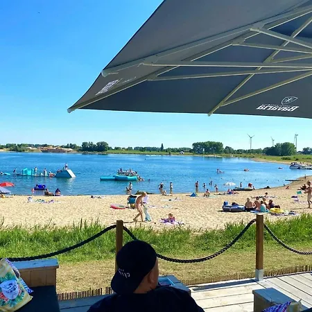 Dom wakacyjny Luxchalet #vaju Lathum# Am See, Strand, Pool, Nationalpark