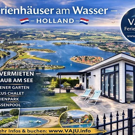 Luxchalet #vaju Lathum# Am See, Strand, Pool, Nationalpark 別荘 Lathum