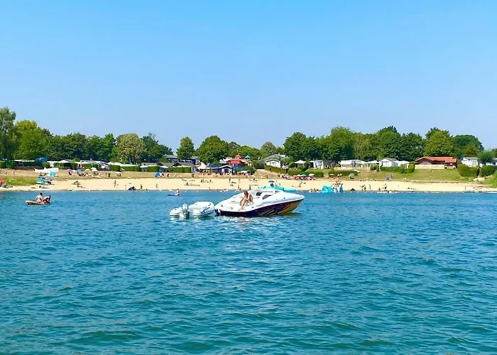 Luxchalet #vaju Lathum# Am See, Strand, Pool, Nationalpark Holiday home *