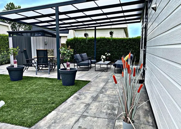 Luxchalet #vaju Lathum# Am See, Strand, Pool, Nationalpark *