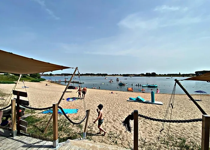 Luxchalet #vaju Lathum# Am See, Strand, Pool, Nationalpark Nyaraló Lathum