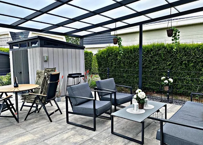 Luxchalet #vaju Lathum# Am See, Strand, Pool, Nationalpark *