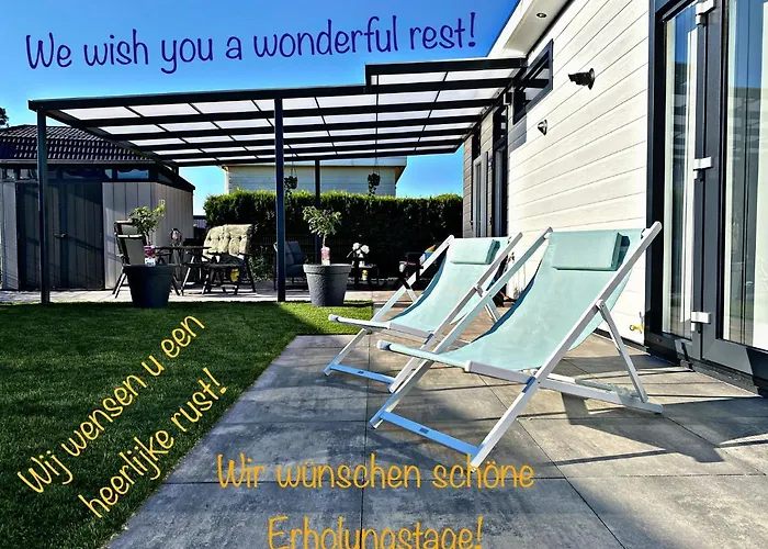 Luxchalet #vaju Lathum# Am See, Strand, Pool, Nationalpark Holiday home *