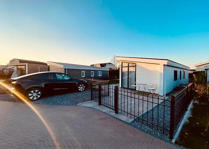 Luxchalet #vaju Lathum# Am See, Strand, Pool, Nationalpark Сasa de vacaciones Lathum