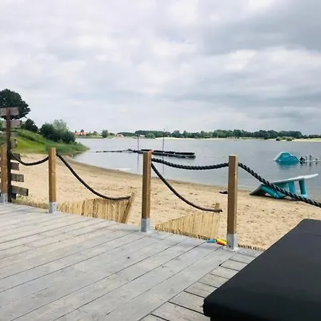 Luxchalet #vaju Lathum# Am See, Strand, Pool, Nationalpark Prázdninový dům Lathum